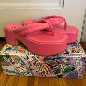 Jeffrey Campbell Luau Pink Sandals